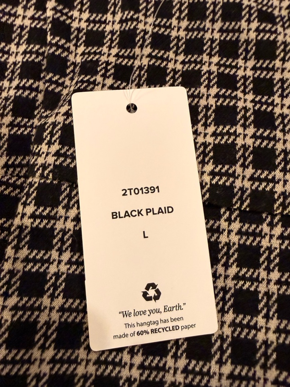 Pink Rose Black Plaid Crop Top Tank Size L Square Neck Dark Academia Grunge NWT - Picture 4 of 11